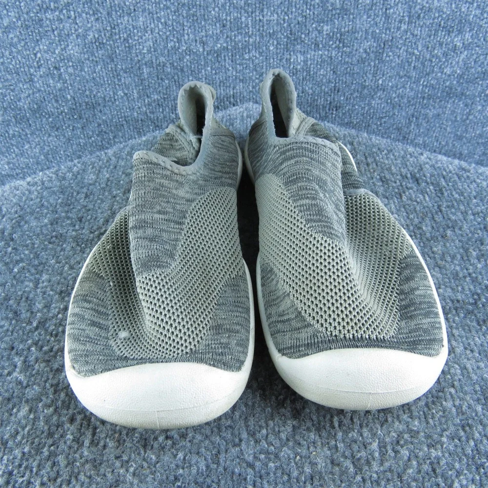 Ozark Trail Men's Size 7-8 Knit‎ Aqua Sock Rubber Grip Water Shoes • Grey